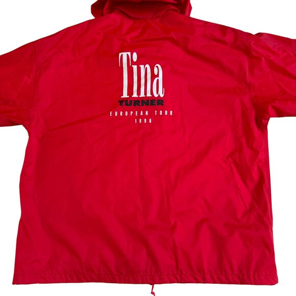 Vintage Tina Turner 1996 Europe World Tour Security Crew Only Jacket Large RARE - Picture 2 of 13